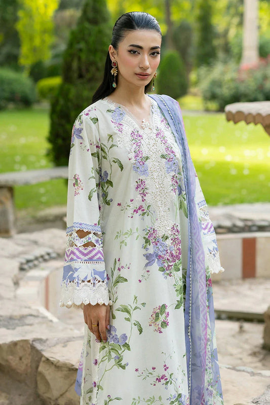 Elaf - Signature Embroidered Lawn Collection Vol 2 - ESG-3B KATIE - Unstitched