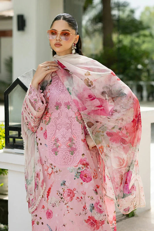 Elaf - Signature Embroidered Lawn Collection Vol 2 - ESG-4B MIRA - Unstitched