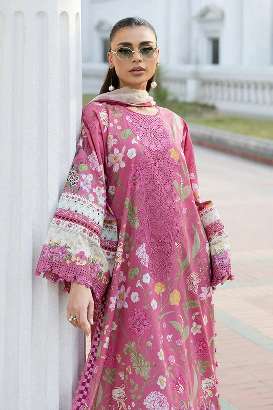 Elaf - Signature Embroidered Lawn Collection Vol 2 - ESG-5B DELILAH - Unstitched