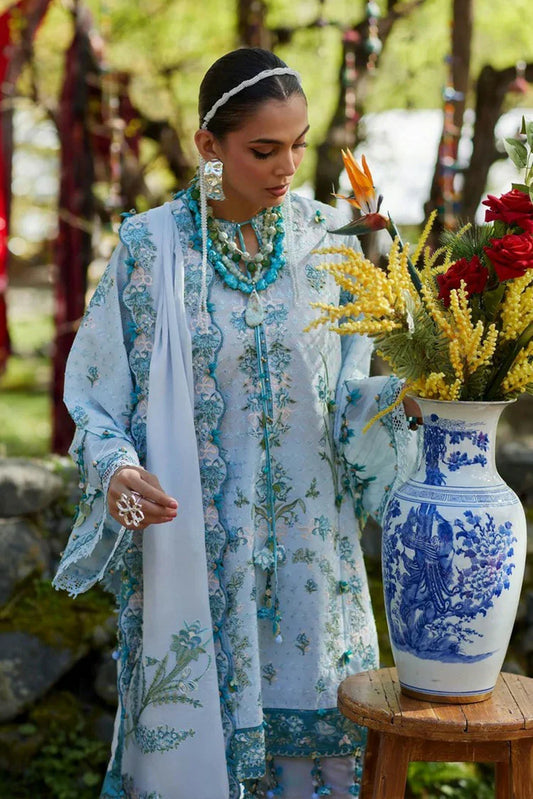 Picture of Elan - Kashmee Lawn Collection - MEHRVAAN (EL26-10B) - Unstitched - Available at Raja Sahib