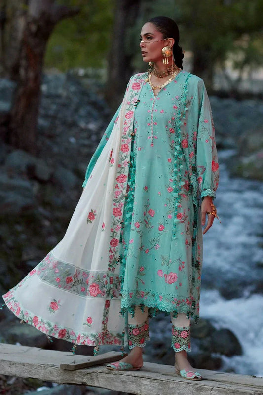 Picture of Elan - Kashmee Lawn Collection - GULRAAZ (EL26-08B) - Unstitched - Available at Raja Sahib