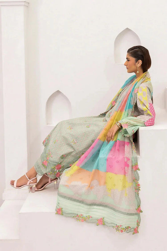 Picture of Charizma - Rang e Bahar Lawn Collection Vol 3 - CRB6-19 - Unstitched - Available at Raja Sahib