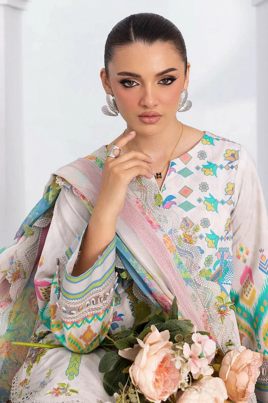 Picture of Charizma - Rang e Bahar Lawn Collection Vol 3 - CRB6-21 - Unstitched - Available at Raja Sahib