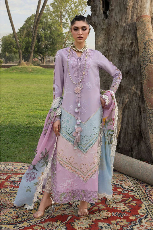 Picture of Saira Shakira - Bloom Luxury Lawn Collection - AVA-01B - Unstitched - Available at Raja Sahib
