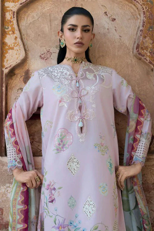 Picture of Saira Shakira - Bloom Luxury Lawn Collection - MAELLE-06A - Unstitched - Available at Raja Sahib