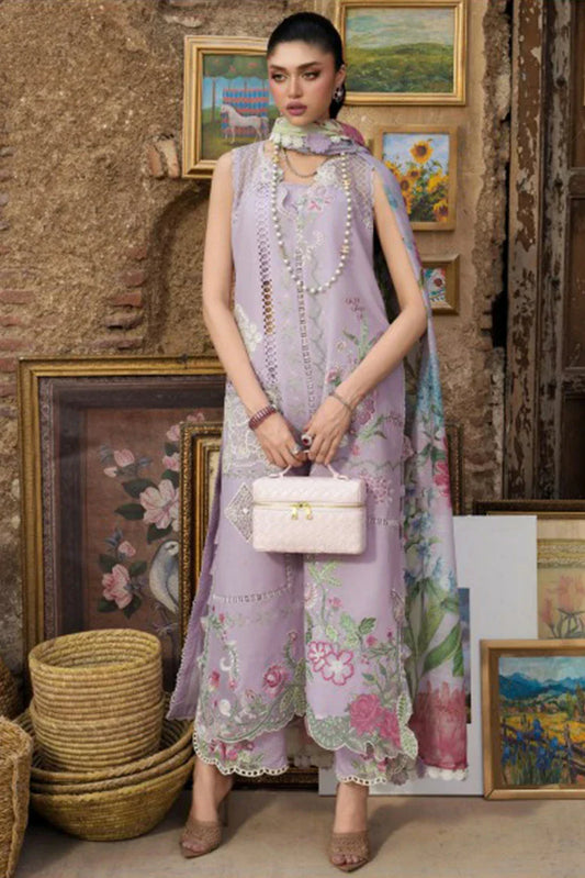 Saira Shakira - Bloom Luxury Lawn Collection - IRIS-08A - Unstitched