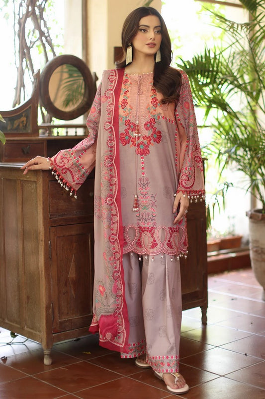 Picture of Charizma - Infinity Embroidered Printed Lawn Collection Vol 1 - IN6-07 - Unstitched - Available at Raja Sahib