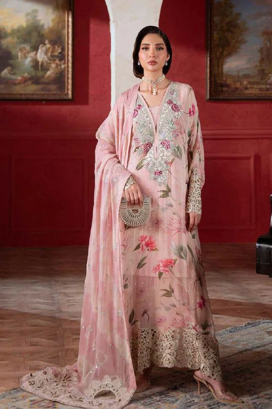 Nureh - Amaya Luxury Embroidered Chiffon Collection Vol 2 - AM-38 - Unstitched