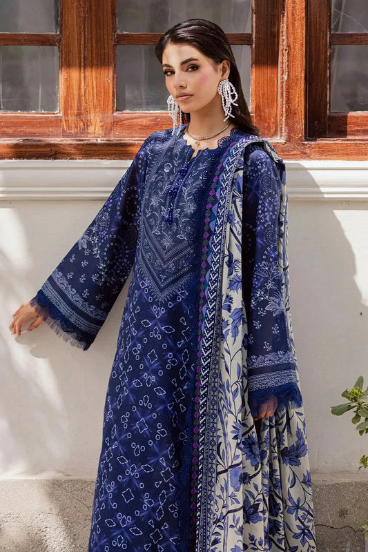 Nureh - Rania Printed Lawn Collection - NR-03 - Unstitched