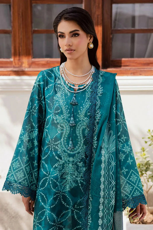 Nureh - Rania Printed Lawn Collection - NR-04 - Unstitched