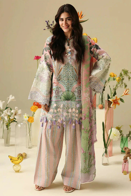 Mushq - Soleil Hemline Prints - 03-Moonlit Dolce - Unstitched