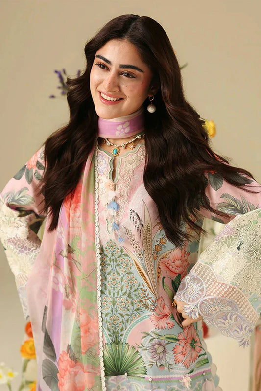 Mushq - Soleil Hemline Prints - 03-Moonlit Dolce - Unstitched