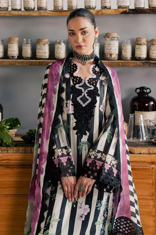 Nureh - Daily Delights Embroidered And Printed Lawn Collection Vol 2 - DD-38 - Unstitched