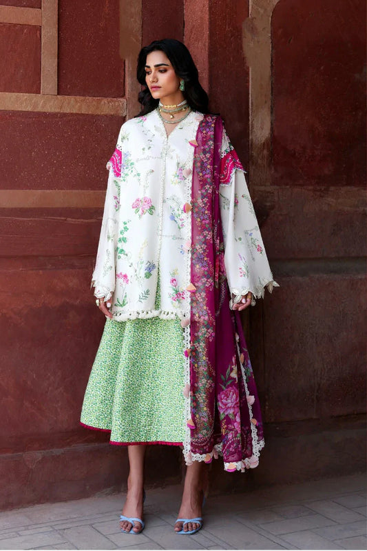 Picture of Republic Womenswear - Neoma Summer Prints Vol 2 - SP-01 Aabroo - Unstitched - Available at Raja Sahib