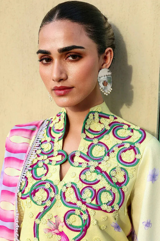 Picture of Republic Womenswear - Neoma Summer Prints Vol 2 - SP-11 Shehnai - Unstitched - Available at Raja Sahib