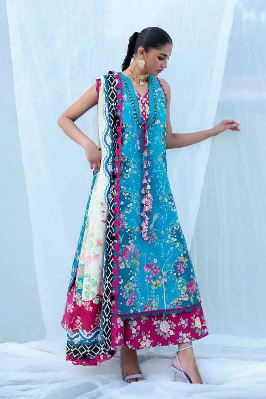Picture of Republic Womenswear - Neoma Summer Prints Vol 2 - SP-09 Roshan - Unstitched - Available at Raja Sahib