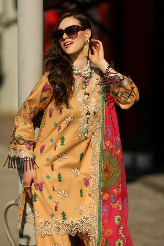 Charizma - Range Embroidered Printed Lawn Collection Vol 1 - RN6-02 - Unstitched