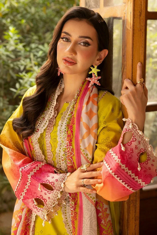 Charizma - Range Embroidered Printed Lawn Collection Vol 1 - RN6-06 - Unstitched