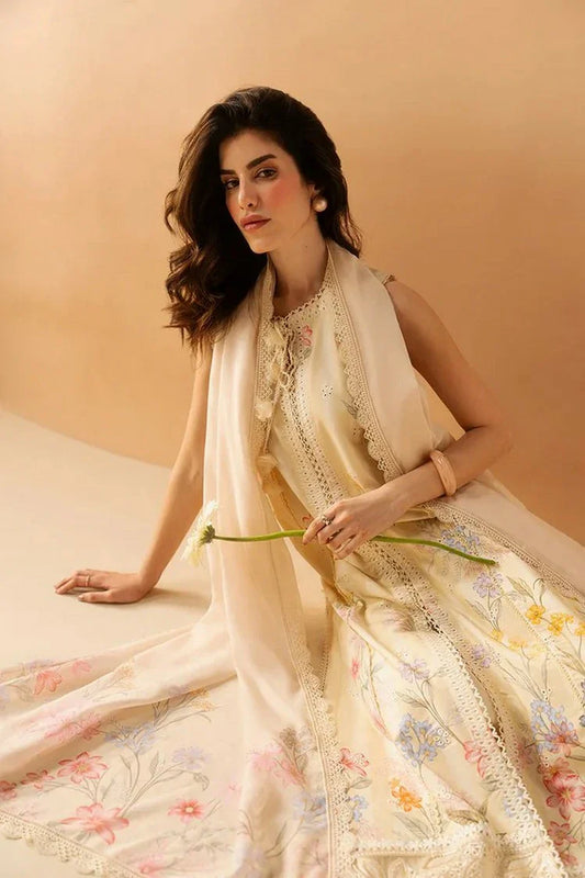 Afrozeh - Haze Summer Edit - 104-Hazelen Yellow - Unstitched