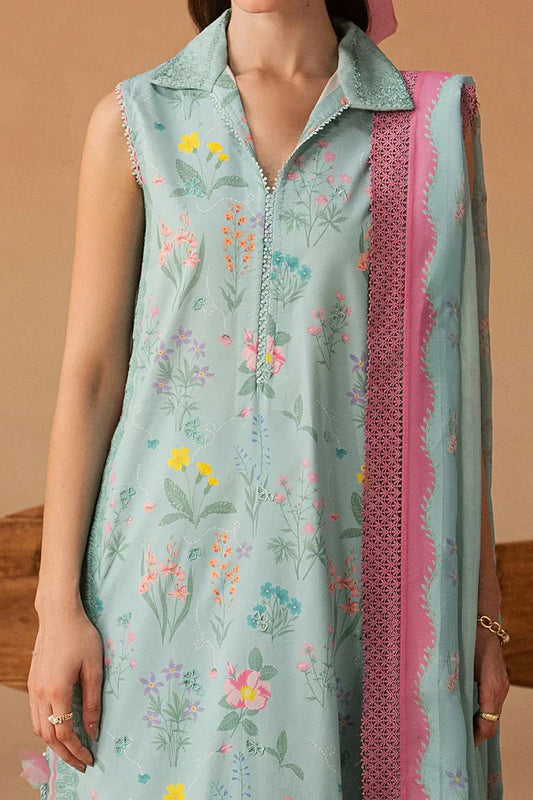 Afrozeh - Haze Summer Edit - 110-Sunlaced Plum - Unstitched