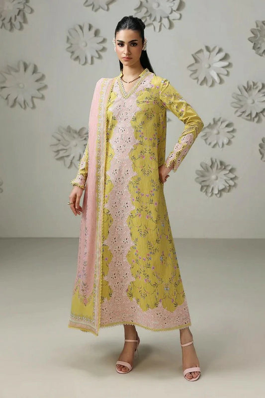 Qalamkar - Qprints Summer Prints Collection Drop 2 - QQP-03 (B) AREEJ - Unstitched