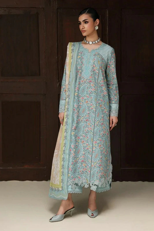 Qalamkar - Qprints Summer Prints Collection Drop 2 - QQP-04 (A) NAZIA - Unstitched