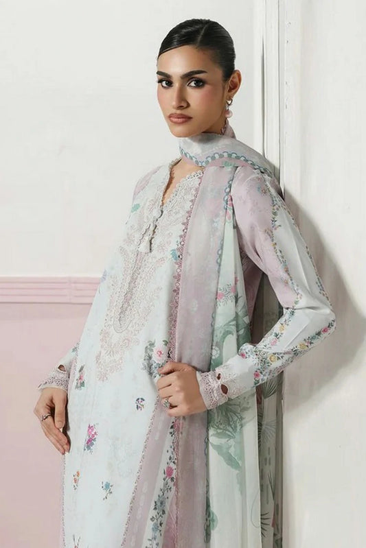 Qalamkar - Qprints Summer Prints Collection Drop 2 - QQP-05 (A) MINAL - Unstitched