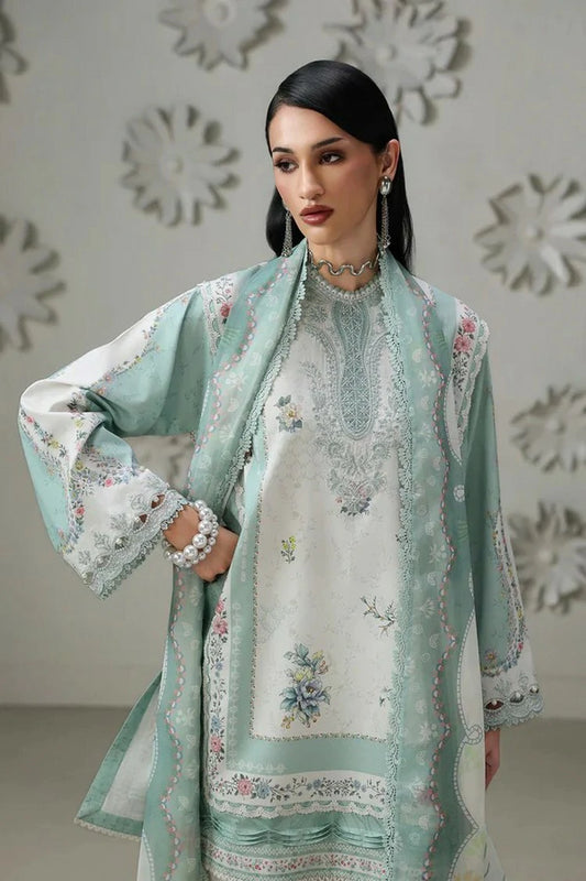 Qalamkar - Qprints Summer Prints Collection Drop 2 - QQP-05 (B) RASHA - Unstitched