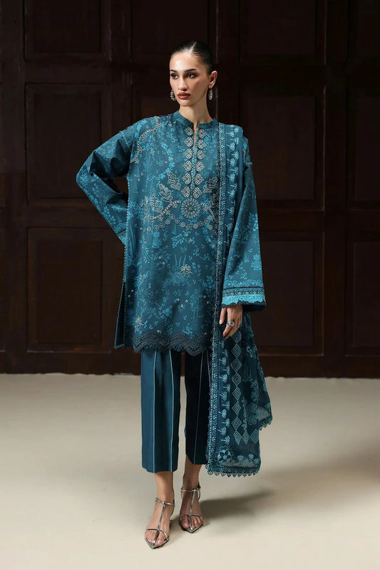 Qalamkar - Qprints Summer Prints Collection Drop 2 - QQP-06 (A) ALYRA - Unstitched
