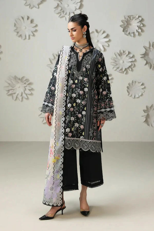 Qalamkar - Qprints Summer Prints Collection Drop 2 - QQP-08 (A) AMEL - Unstitched