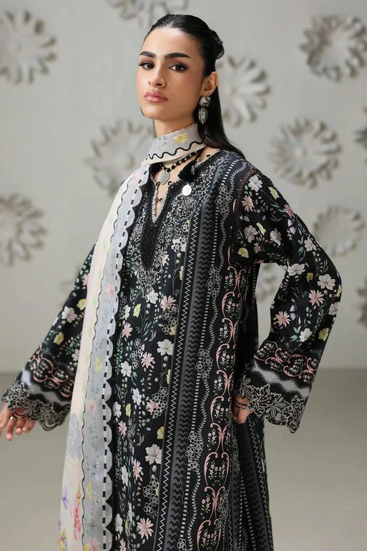 Qalamkar - Qprints Summer Prints Collection Drop 2 - QQP-08 (A) AMEL - Unstitched