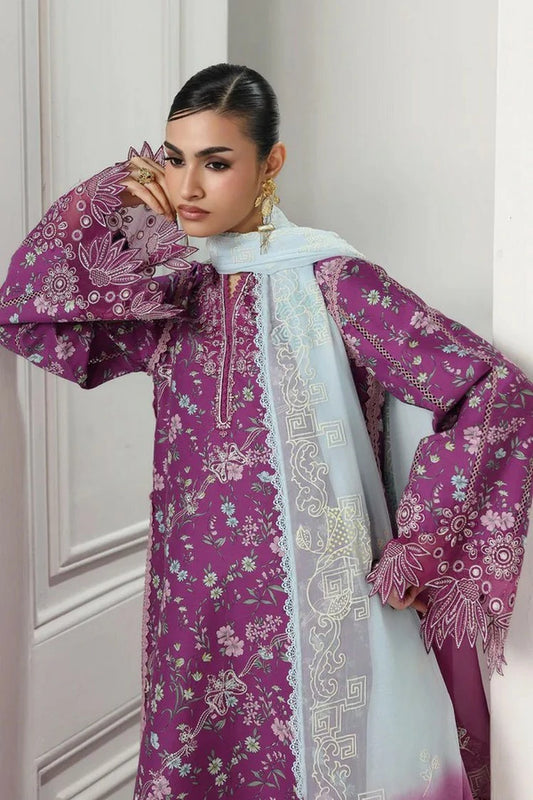 Qalamkar - Qprints Summer Prints Collection Drop 2 - QQP-09 (A) BRISE - Unstitched