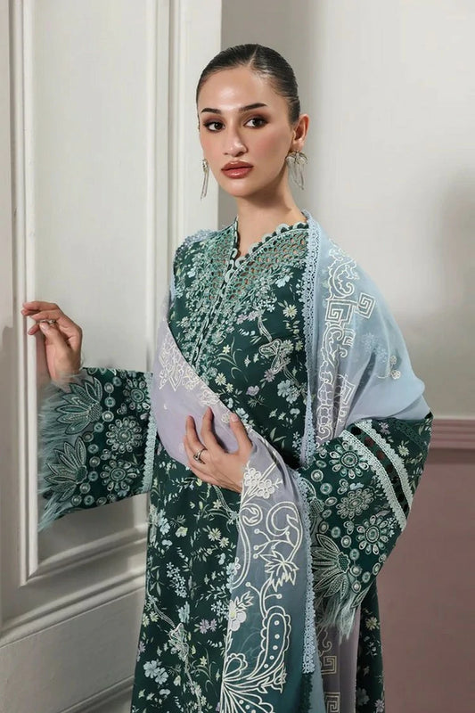 Qalamkar - Qprints Summer Prints Collection Drop 2 - QQP-09 (B) DIANE - Unstitched