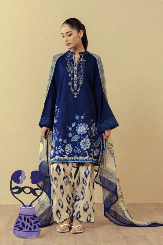 Zara Shahjahan - Coco Prints Drop 3 - CASSIA-10A - Unstitched