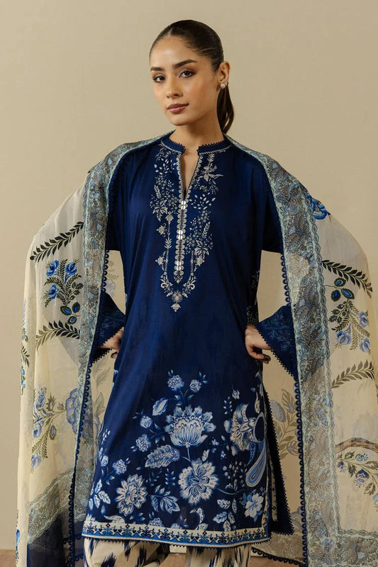 Picture of Zara Shahjahan - Coco Prints Drop 3 - CASSIA-10A - Unstitched - Available at Raja Sahib