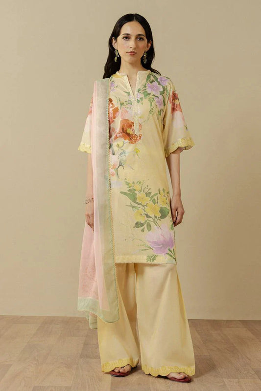 Picture of Zara Shahjahan - Coco Prints Drop 3 - AVENA-3B - Unstitched - Available at Raja Sahib