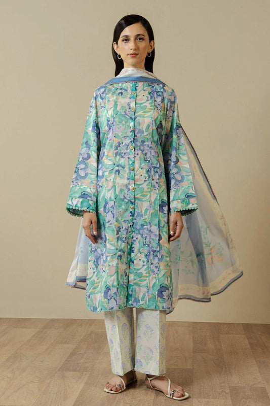 Picture of Zara Shahjahan - Coco Prints Drop 3 - ELARIS-6B - Unstitched - Available at Raja Sahib
