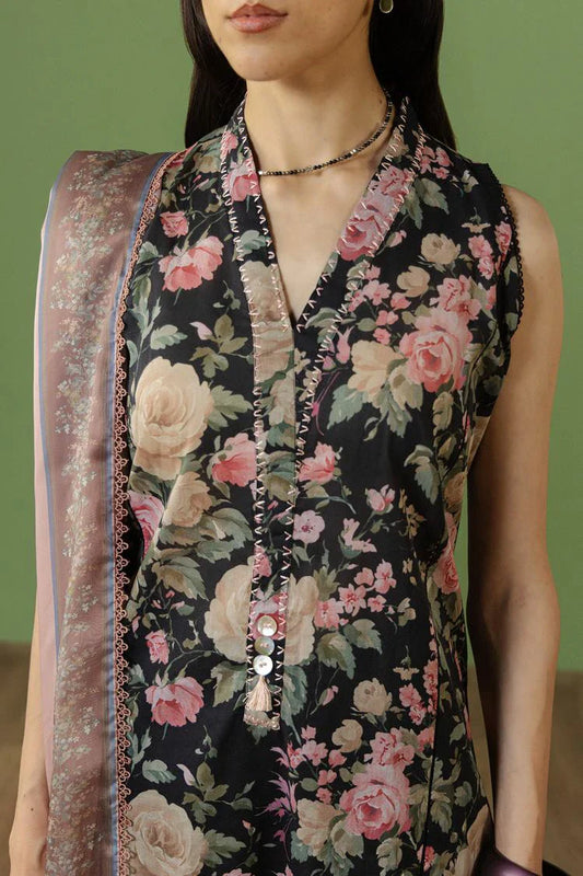 Picture of Zara Shahjahan - Coco Prints Drop 3 - AURELIA-7B - Unstitched - Available at Raja Sahib