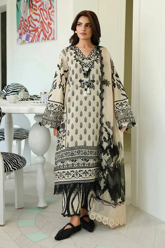 Roheenaz - Petals In Prints - 03-Willow Fleur - Unstitched