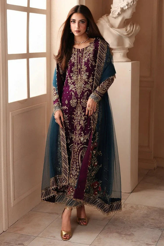 Charizma - Dastan e Jashan Luxury Chiffon Vol 1 - DJW6-01 - Unstitched