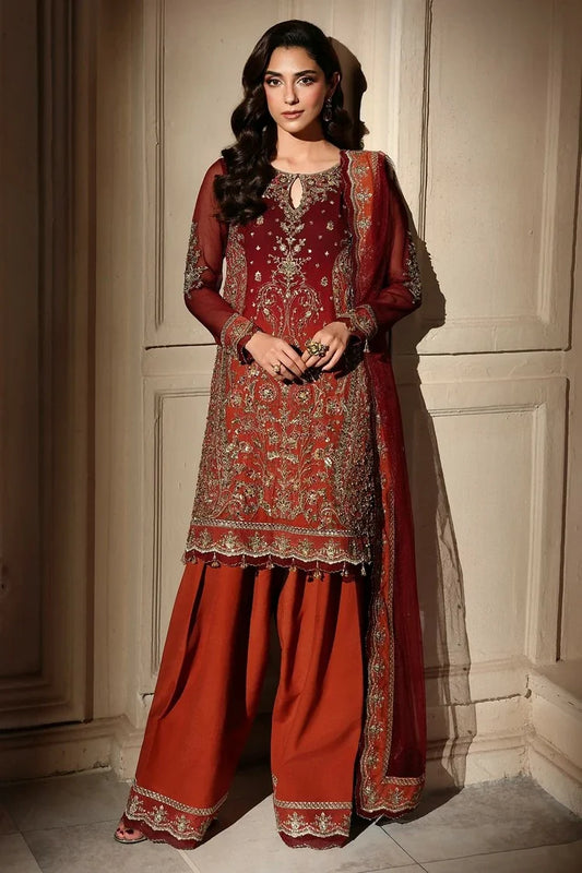 Charizma - Dastan e Jashan Luxury Chiffon Vol 1 - DJW6-08 - Unstitched