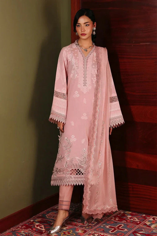 Nureh - Maya Embroidered Jacquard Collection - NJ-111 - Unstitched