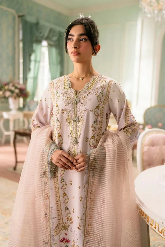 Qalamkar - Luxe Silk - QSL-07 NOA - Unstitched
