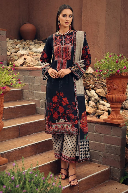 Charizma - Combination Embroidered Linen Collection Vol 1 - CCW7-10 - Unstitched