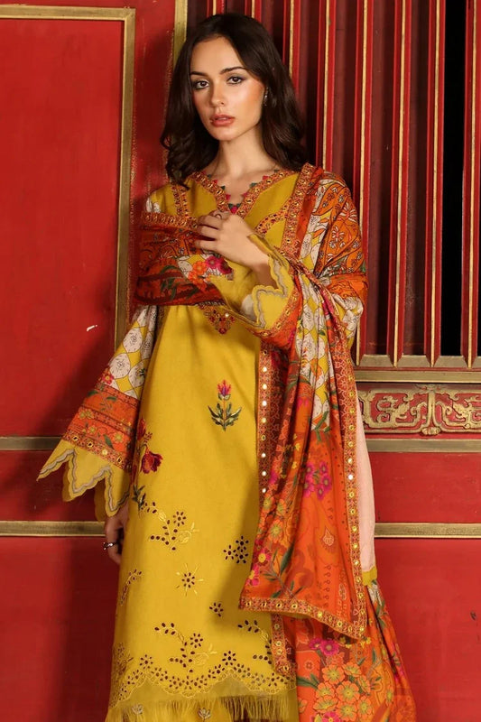 Picture of Charizma - Combination Embroidered Linen Collection Vol 1 - CCW7-03 - Unstitched - Available at Raja Sahib