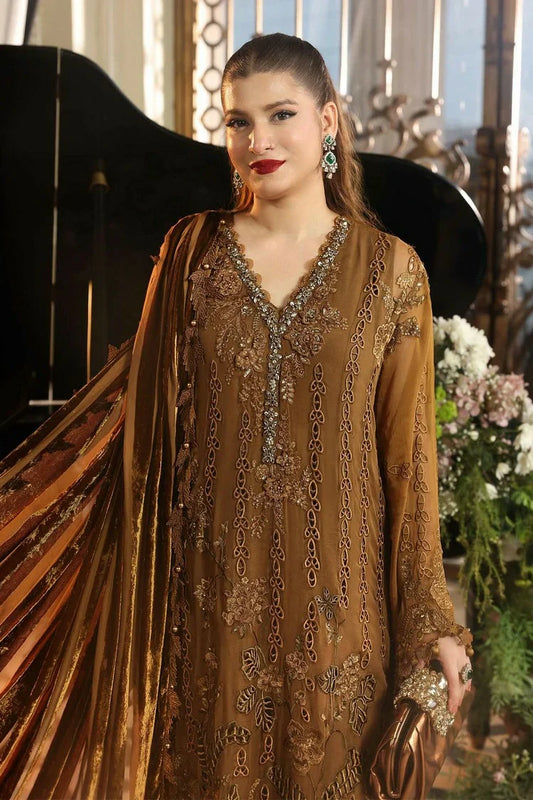 Picture of Maria B - Royal Tea Affair Chiffon - MPC-07-05 - Unstitched - Available at Raja Sahib