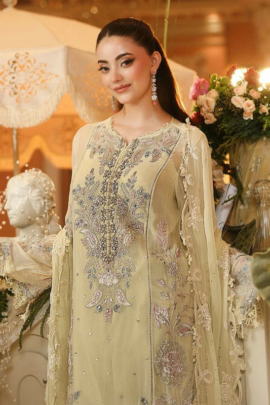 Picture of Maria B - Royal Tea Affair Chiffon - MPC-07-08 - Unstitched - Available at Raja Sahib