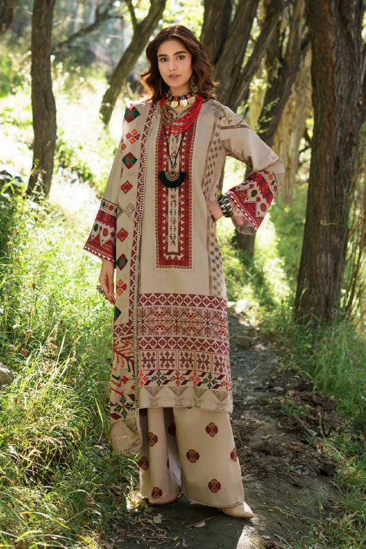 Charizma - C Prints Printed Linen Collection Vol 1 - CPW6-01 - Unstitched