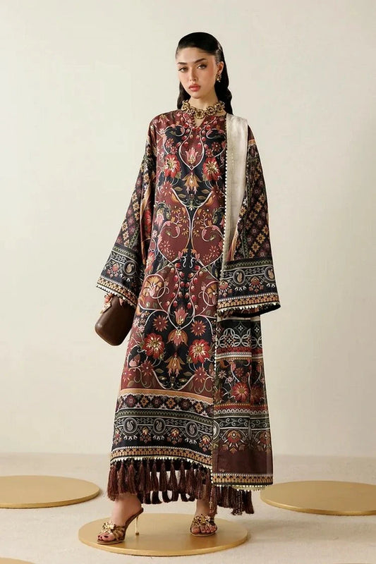 Picture of Jazmin - Orlina Rawsilk - OR26-D03 - Unstitched - Available at Raja Sahib