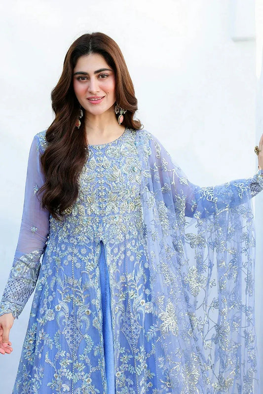 Mushq - Bachelorette Chronicles Chiffon Collection - 02-Blushing Bride - Unstitched